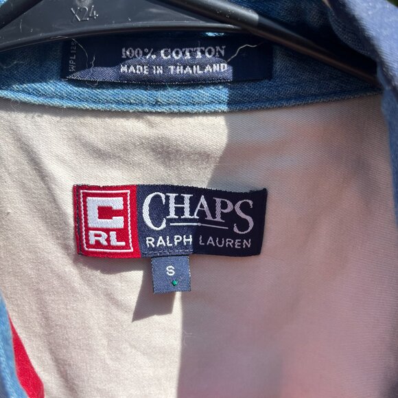 Ralph Lauren "Chaps" Patriotic Shirt - Excellent Used Condition, Size:  Small - Picture 2 of 11